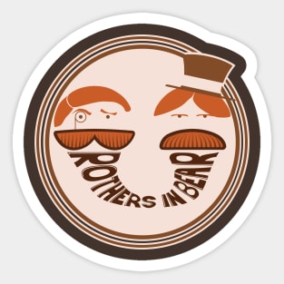 Brothers In Beard Sticker